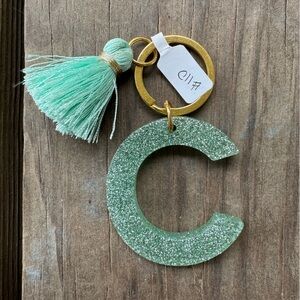 Letter "C" Keychain
